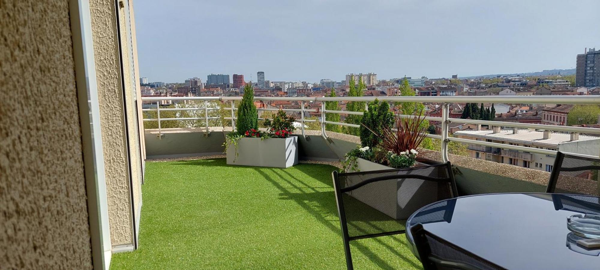 Le Panoramique Apartment Toulouse Luaran gambar